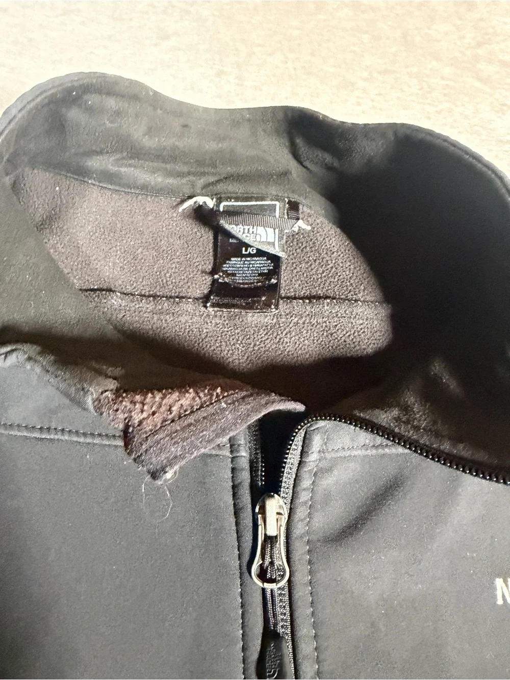 The North Face Black Lightweight Softshell Jacket